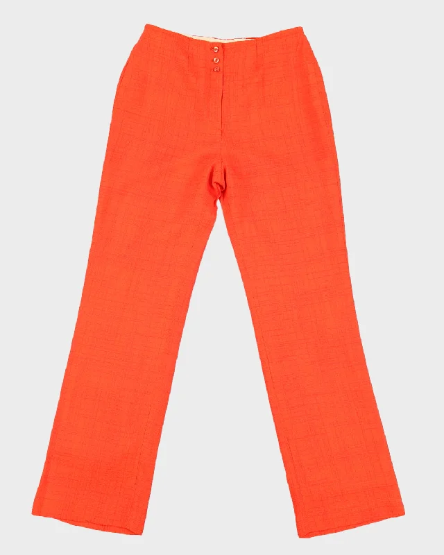 1960s Orange Trousers - S Winter pajama sets