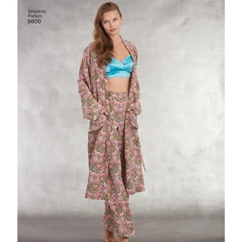 Simplicity Nightwear S8800 Breathable pajama sets