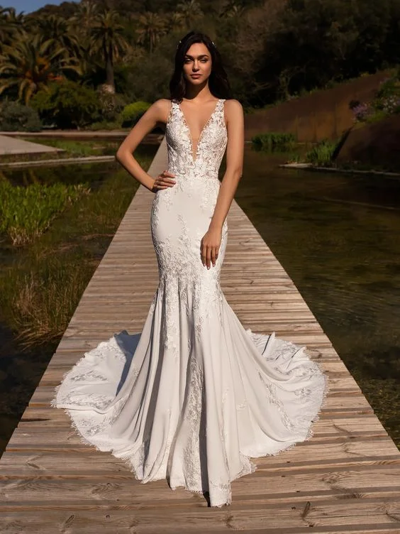 Pronovias Alcyone Gown Classic Bridal Dress