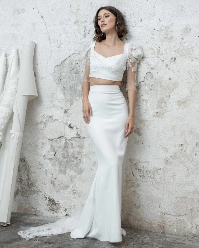 Rime Arodaky Roses + Wylde - Size 8 Beautiful Bridal Gown