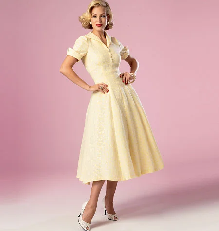 Butterick Dress B6018 Fashion-forward midi dresses