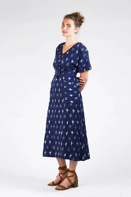 Sew House Seven Tea House Top and Dress A-line midi dresses