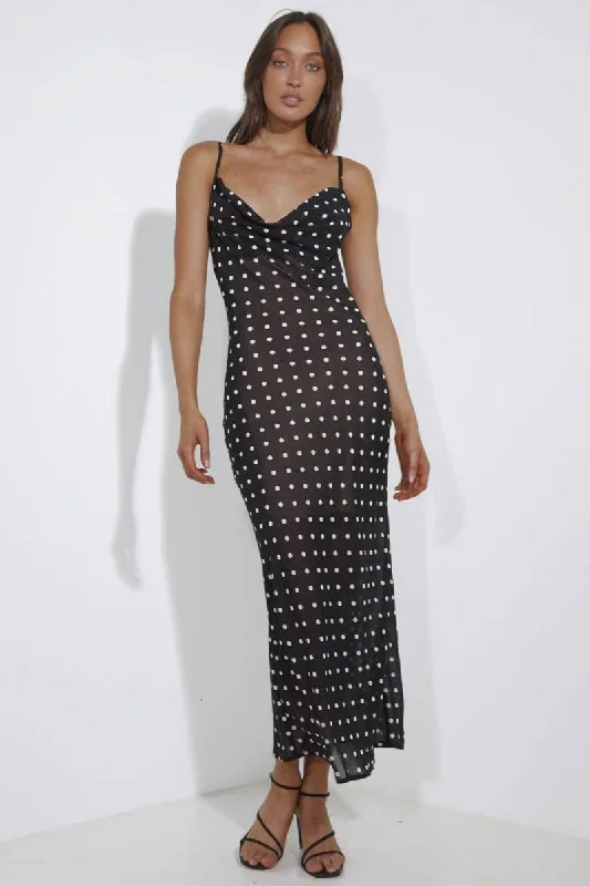 Zandi Dress - Polka Dot Shein midi dresses