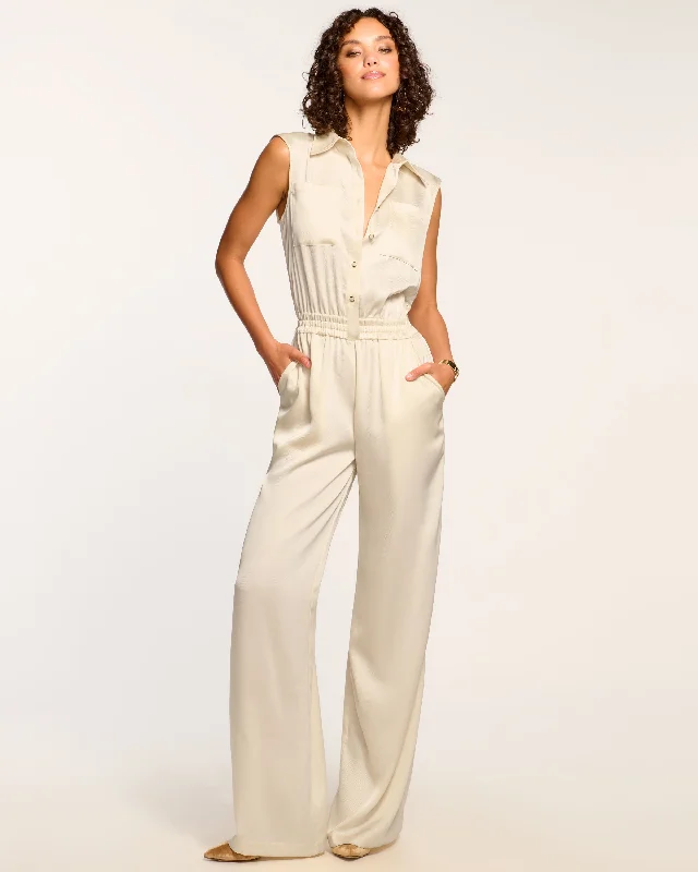 Rabiya Button Down Jumpsuit Travel unclassified skirts