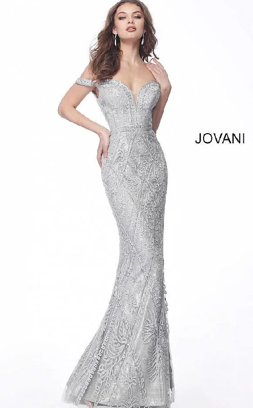 Jovani 68130 Long Off Shoulder Prom Dress Versatile maxi dresses for all occasions