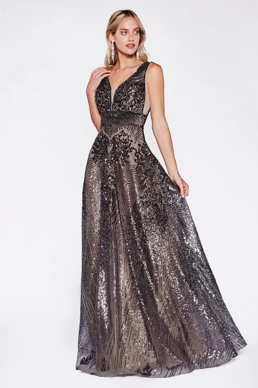 Cinderella Divine CD09 Long Prom Sleeveless Evening Formal Dress ASOS maxi dresses