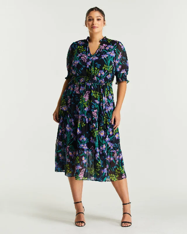 Brooklyn Botanic Dress | Print Boho floral dresses