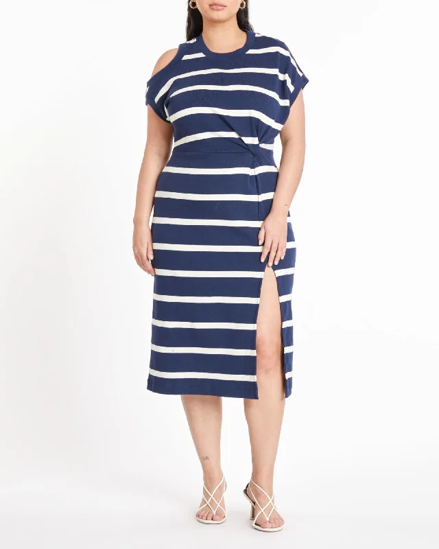 Charlie Dress | MARITIME BLUE/CREAM Popular unclassified dresses