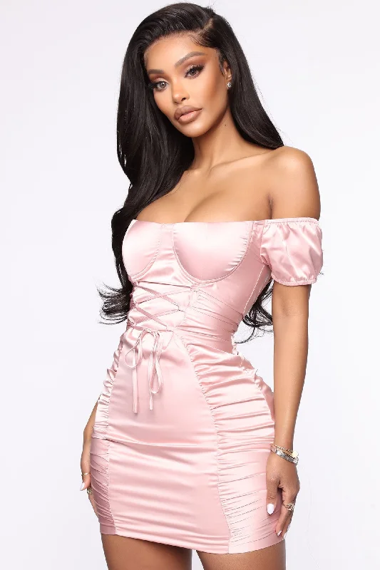 Couldn't Look Away Dress - Pink Sexy unclassified dresses