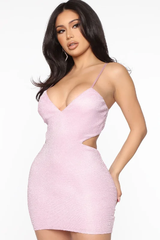 Drip Demeanor Dress - Pink Comfortable unclassified dresses