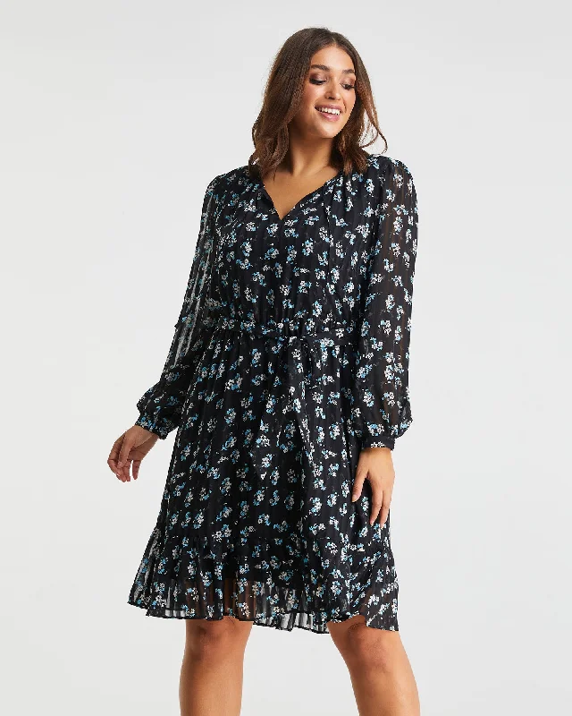 Forget-Me-Not Dress | Print Zara floral dresses