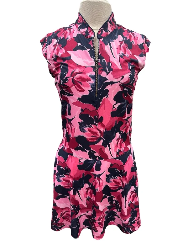 Greg Norman Cap Sleeve Dress - French Parfait - Medium Breathable unclassified dresses