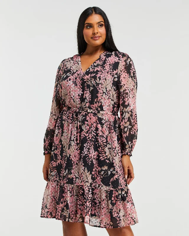 Harlequin Blooms Dress | Print Best floral dresses for casual outings