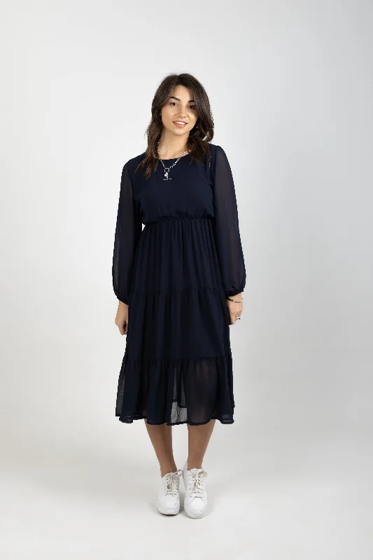 ISABEL DRESS BLUE NOIR Soft fabric unclassified dresses