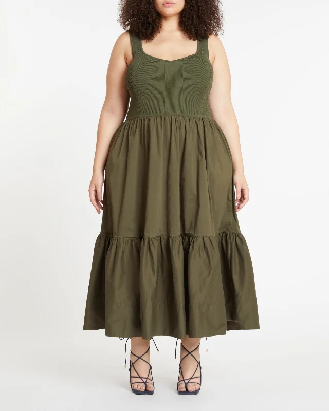 Josephina Dress | OLIVE Open-back unclassified dresses