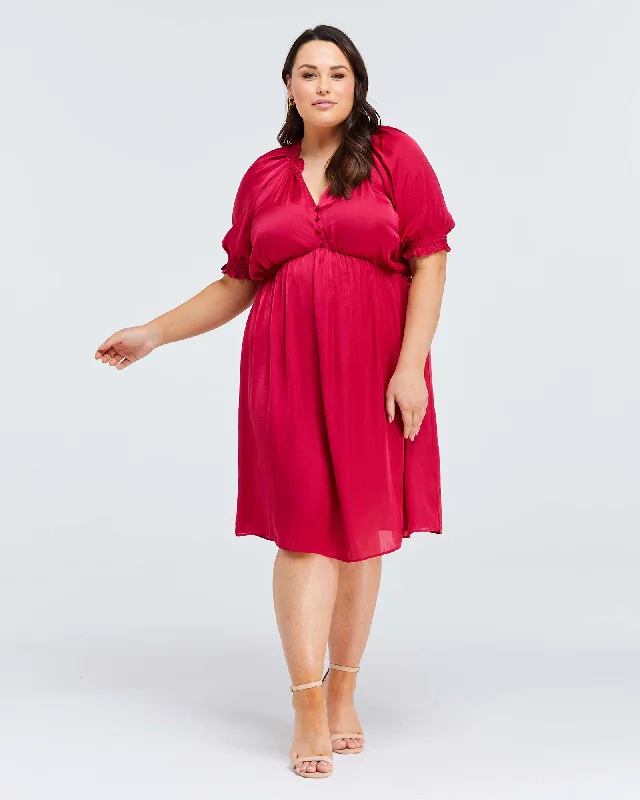 Juliette Dress | Raspberry Trendy unclassified dresses