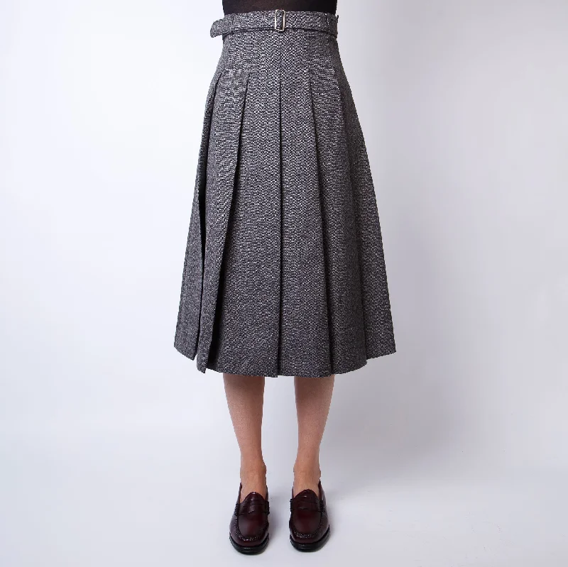 OFFICINE GENERALE GONNA WKSKT150 DARK GREY GRIGIO  Lounge unclassified dresses