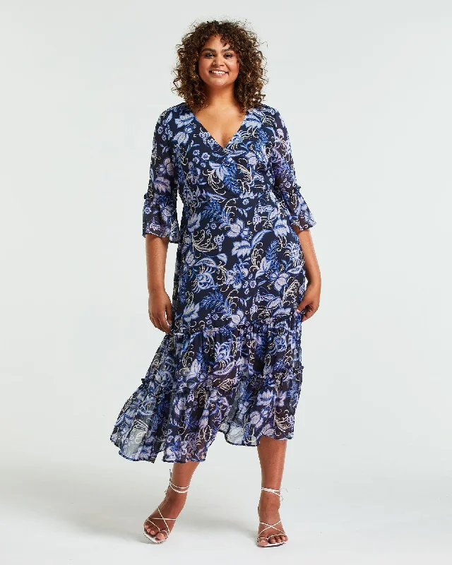 Siena Chintz Dress | Print Party floral dresses