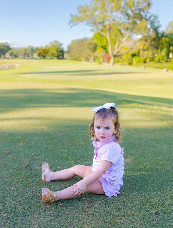 Stella Infant & Toddler Polo Dress - Tee Times Sage Knitted unclassified dresses