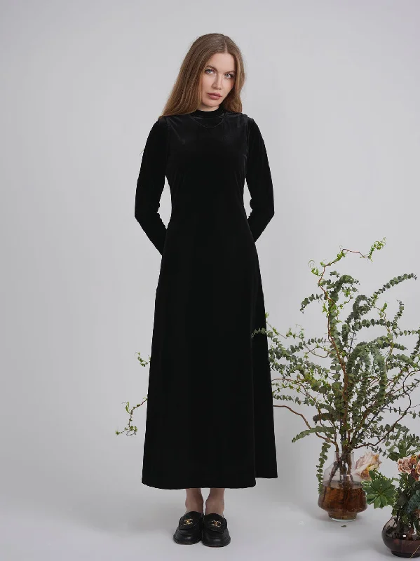 VELOUR  BLACK JUMPER Trendy new unclassified dresses