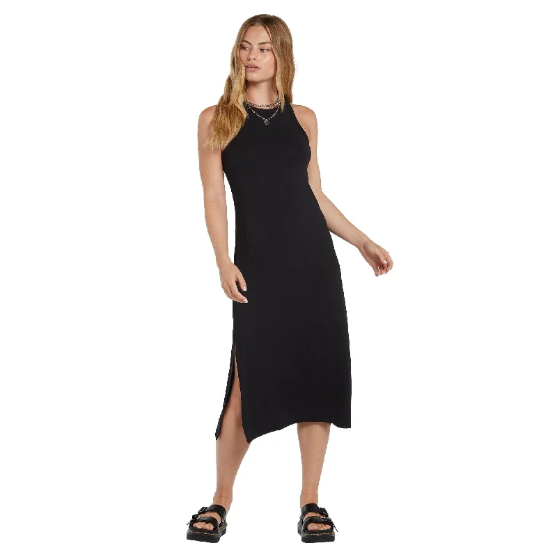 VOLCOM Women's Stonelight Dress Black Affordable unclassified dresses