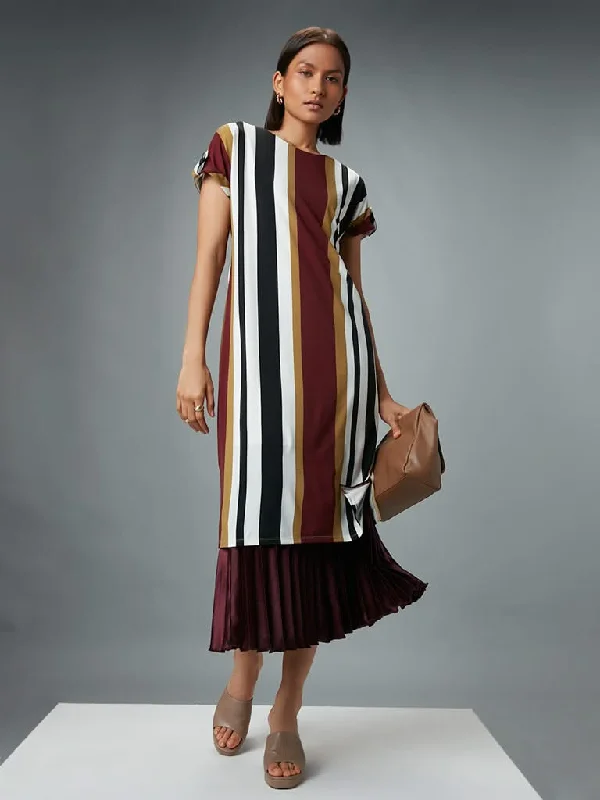 Wardrobe Multicolour Striped Dress High-end unclassified dresses