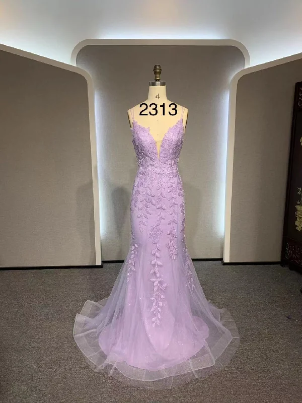 Wholesale Purple Mermaid Dresses-2313 Date night unclassified dresses