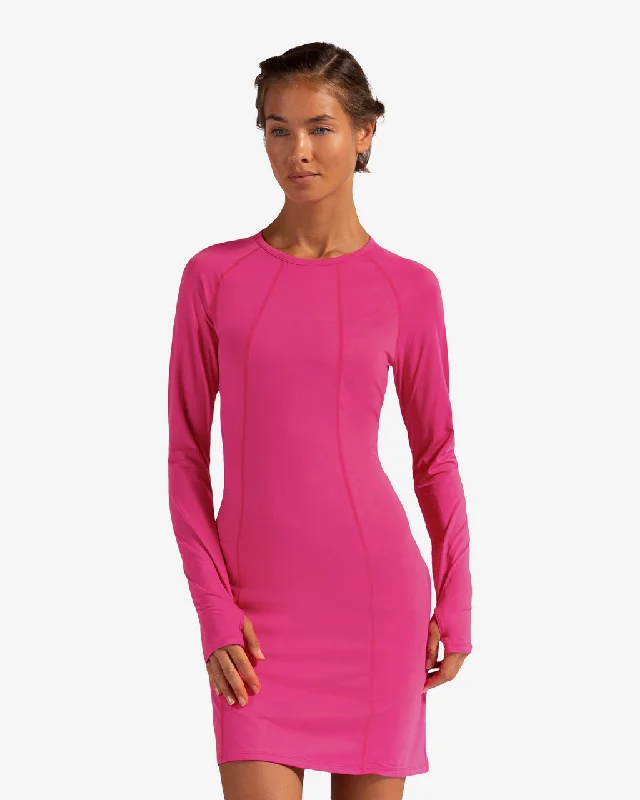 WOMEN'S TUNIC DRESS (2025) - Passion Pink Designer unclassified dresses