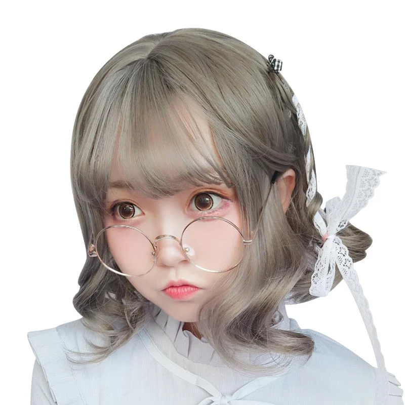 Lolita cute short wig YV41080 Summer Denim Mini